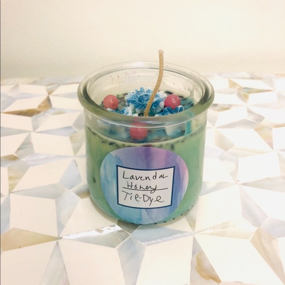 Aura Rose Candles Other - NWT Lavender Honey Tie-Dye Candle
